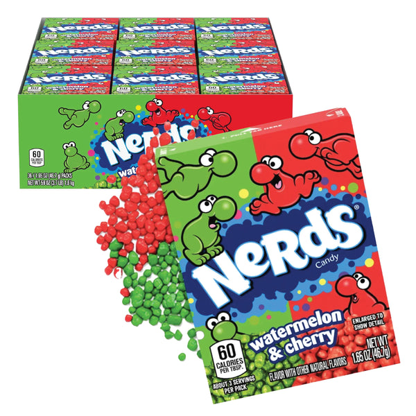 Nerds Candy Watermelon & Wild Cherry 46g-MayDay Mall