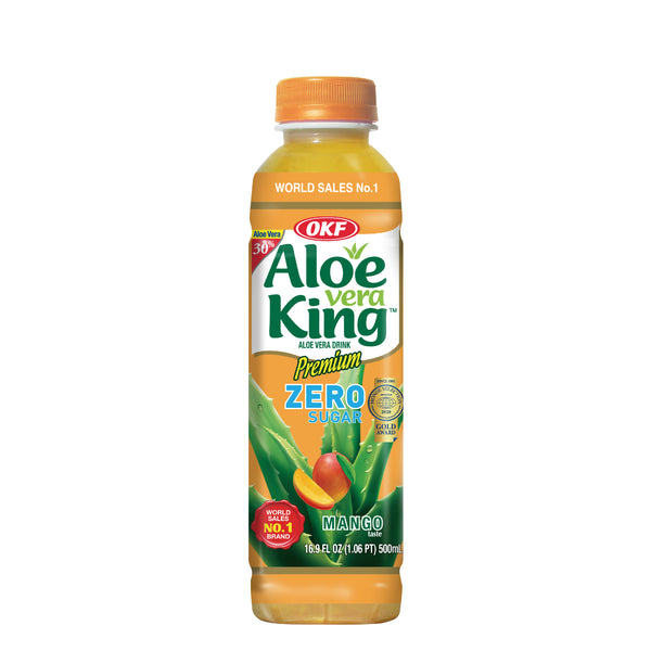 Aloe Vera King Zero Sugar Mango (500ml)-MayDay Mall