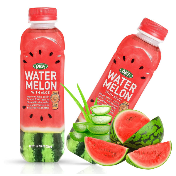 Watermelon Drink With Aloe (500ml)-MayDay Mall