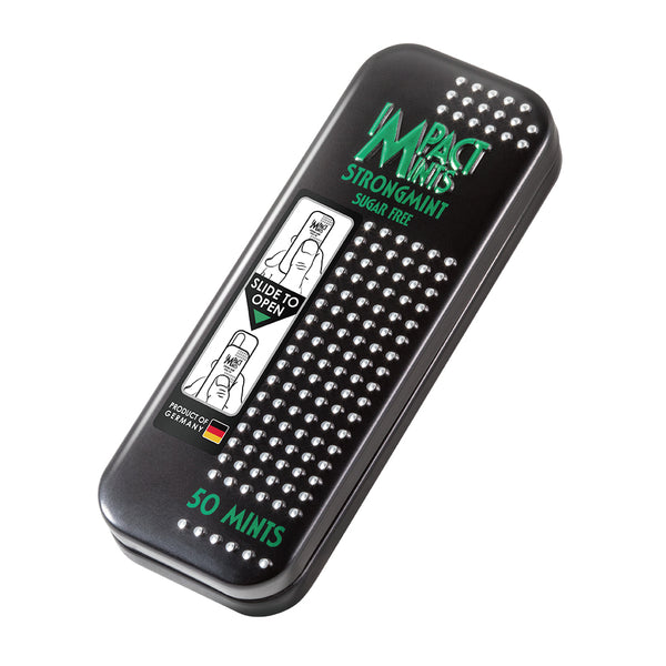 Impact Slim Slide Strong Mints Candy Tin-MayDay Mall