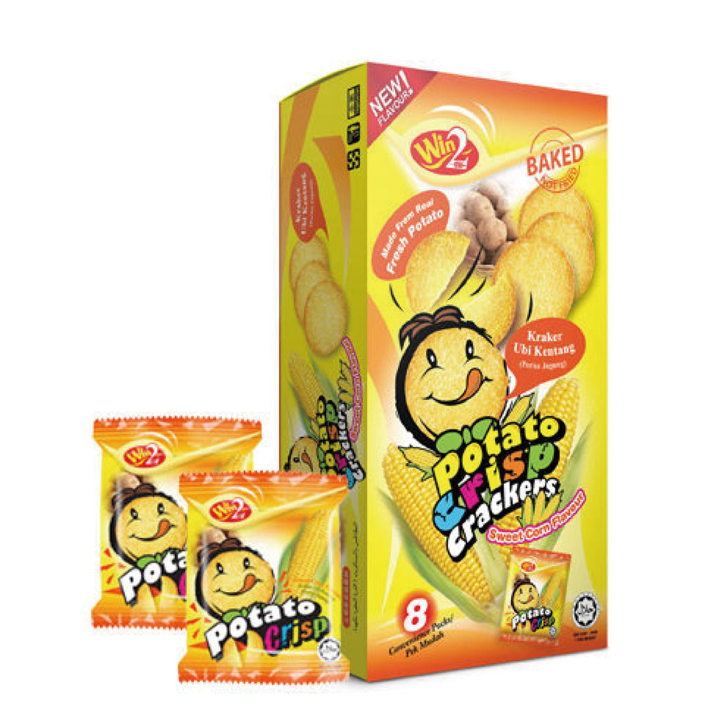 Win2 Potato Crisp Crackers (8 Packs)-MayDay Mall