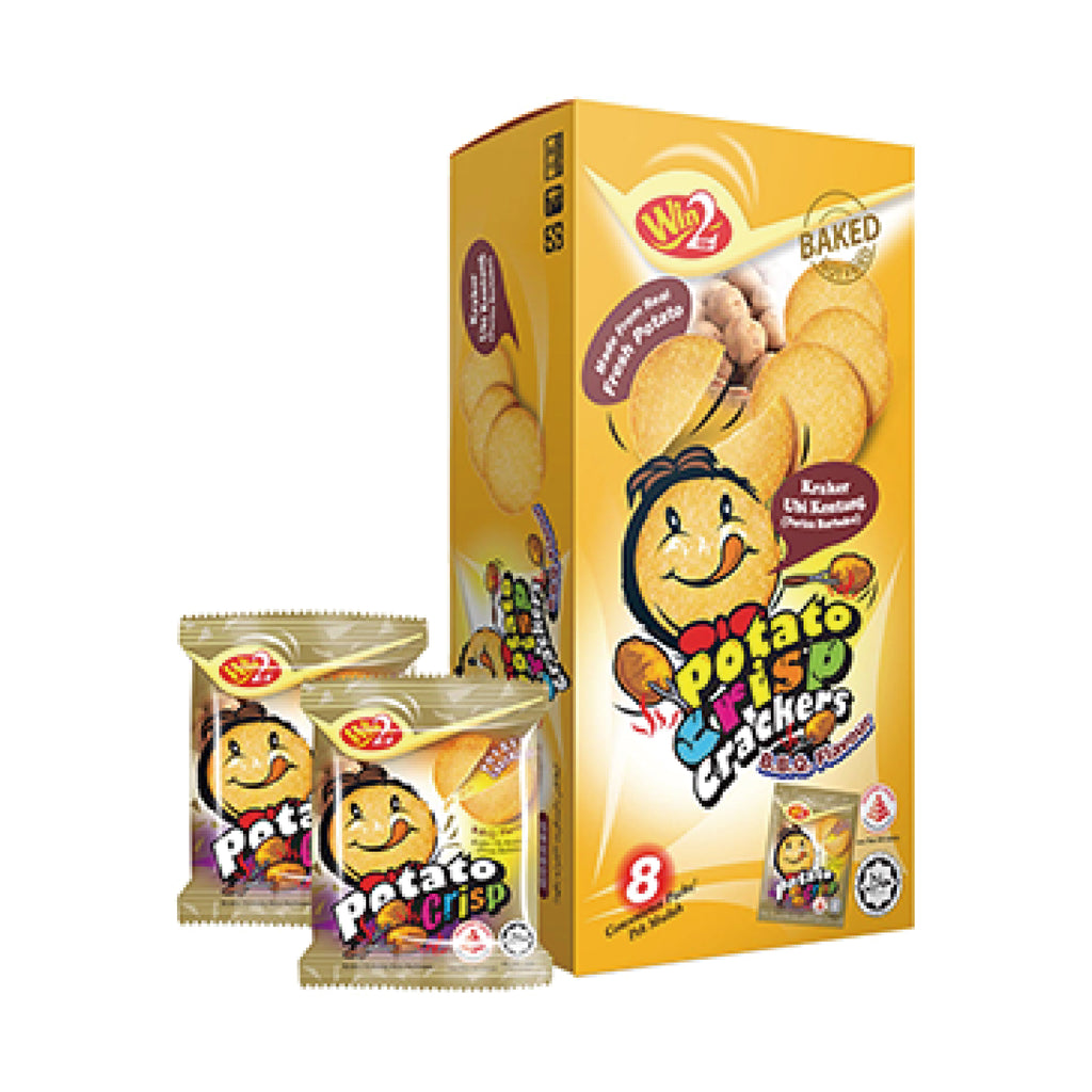 Win2 Potato Crisp Crackers (8 Packs)-MayDay Mall