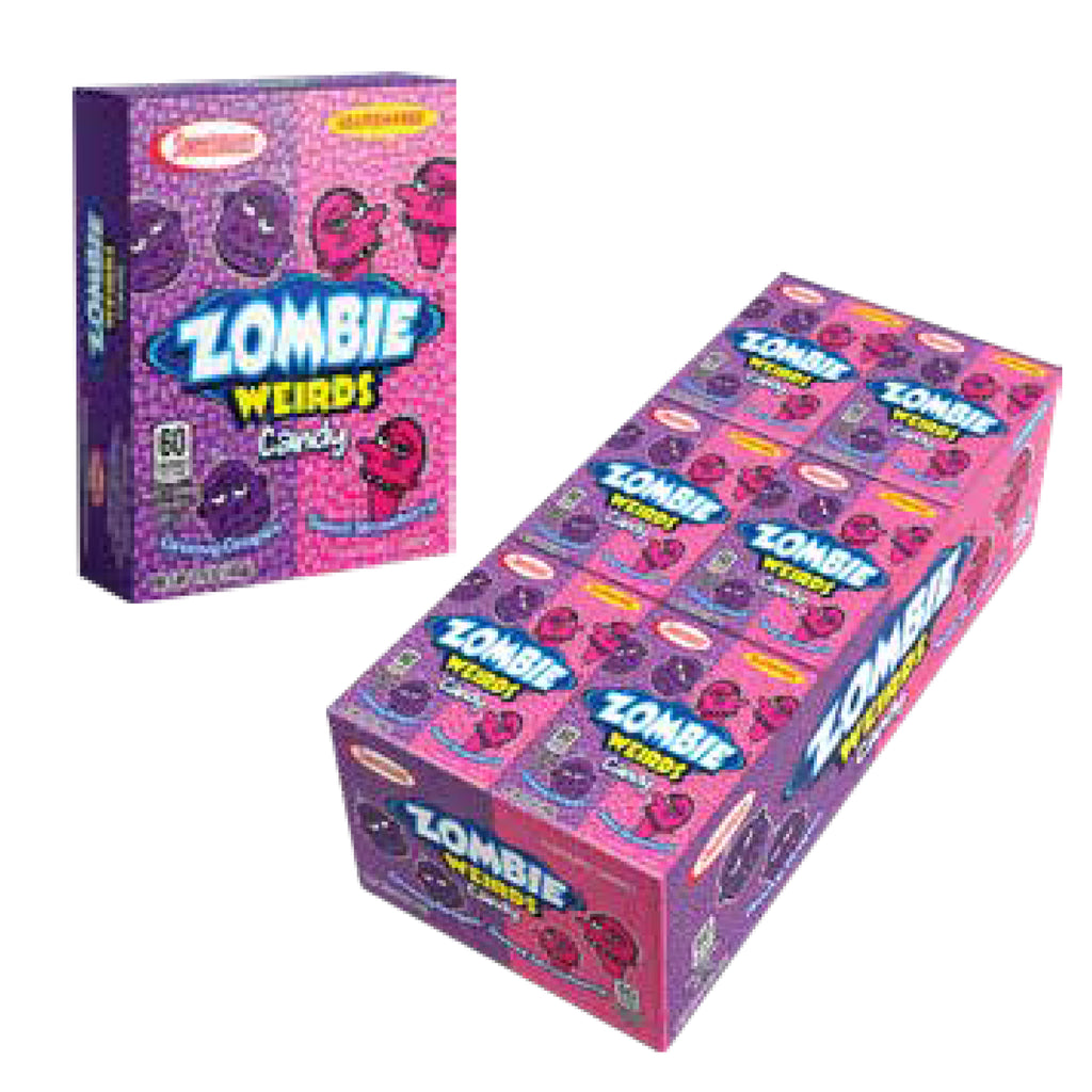 Zombie Weirds Candy Strawberry & Grape (40g)-MayDay Mall