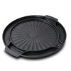 Korean BBQ Grill Plate with Steamer & Compartments - 40cm
