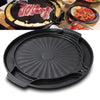 Korean BBQ Grill Plate with Steamer & Compartments - 40cm