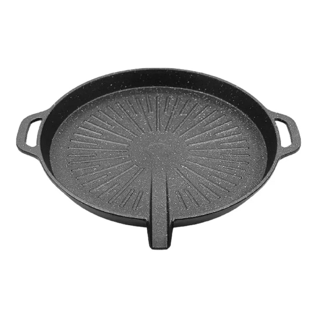 33cm Non-Stick Korean BBQ Grill Plate - High Thermal