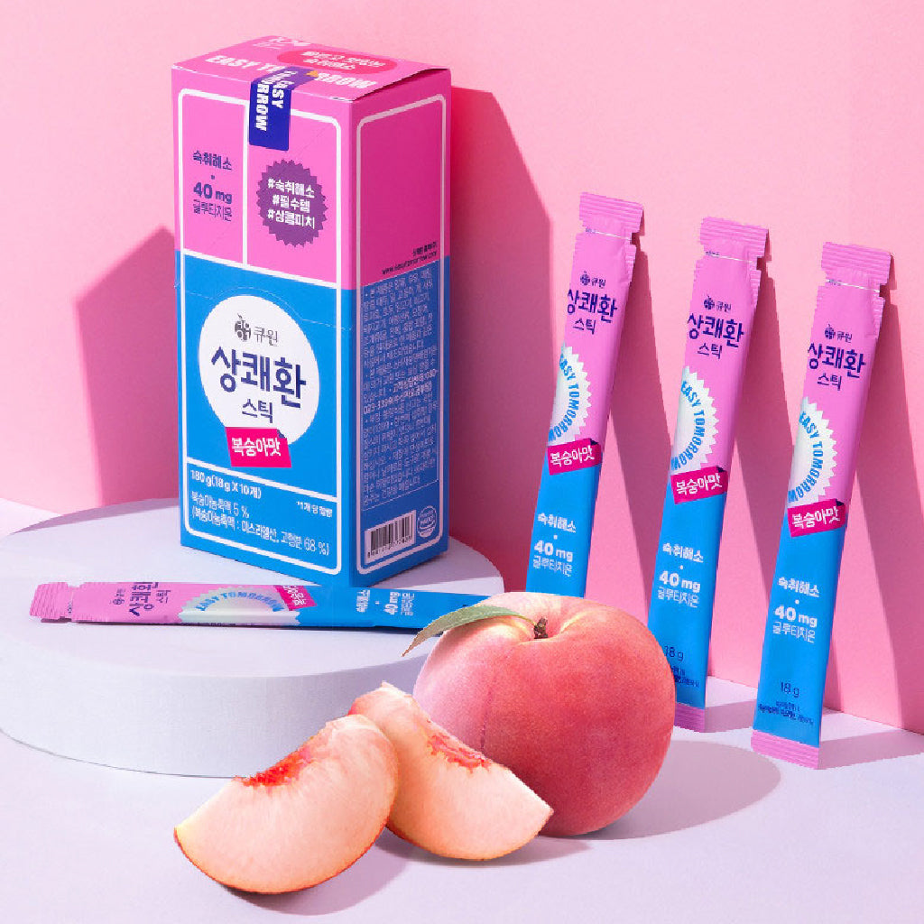 Hangover Relief - Jelly Stick Flat Peach (10 Sticks)-MayDay Mall