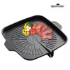 Korean BBQ Grill Pan, Non-Stick, Auto Oil Drain, 33cm