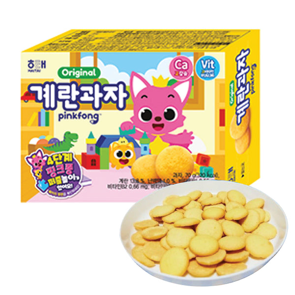 Pinkfong Egg Cookie (70g)-MayDay Mall