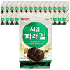 Korean Crispy Seaweed Nori Snacks - Olive Oil, Sesame Oil, Green Flavor 16 packs