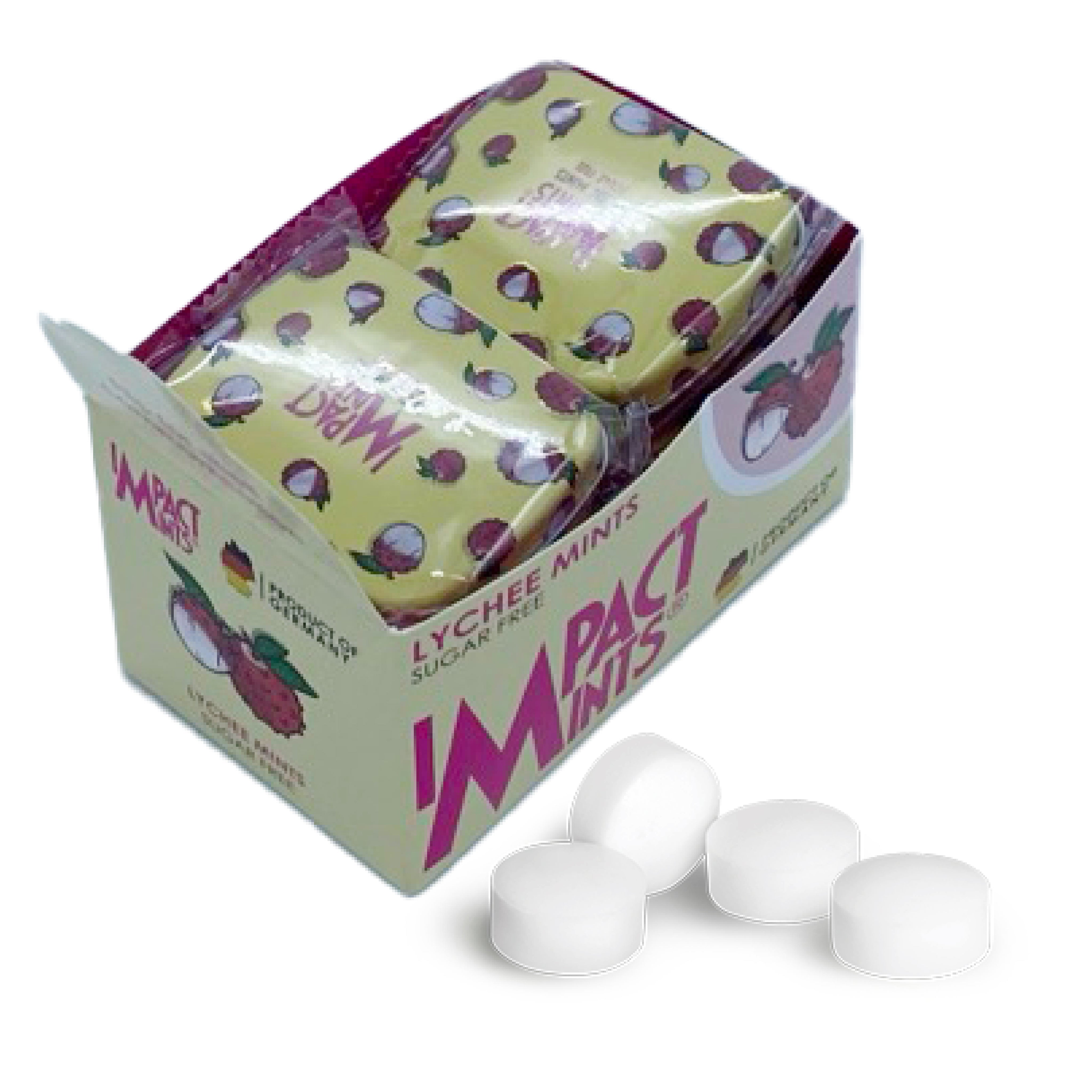 Impact Mints Fruity Lychee Candy Tin – Sugar Free｜MayDay Mall