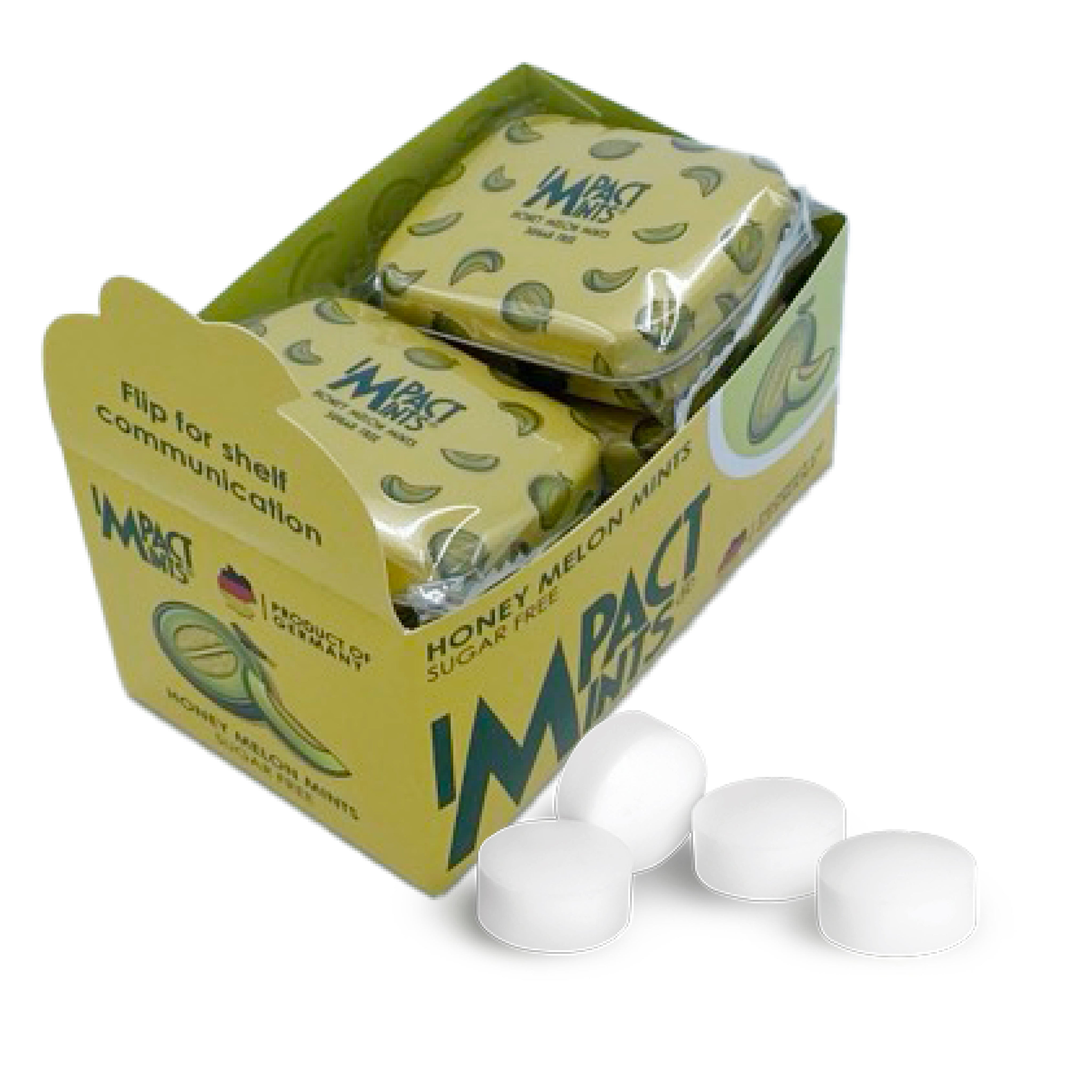 Fruity Honey Melon Mints Candy Tin Suger Free | Refreshing Treats ...