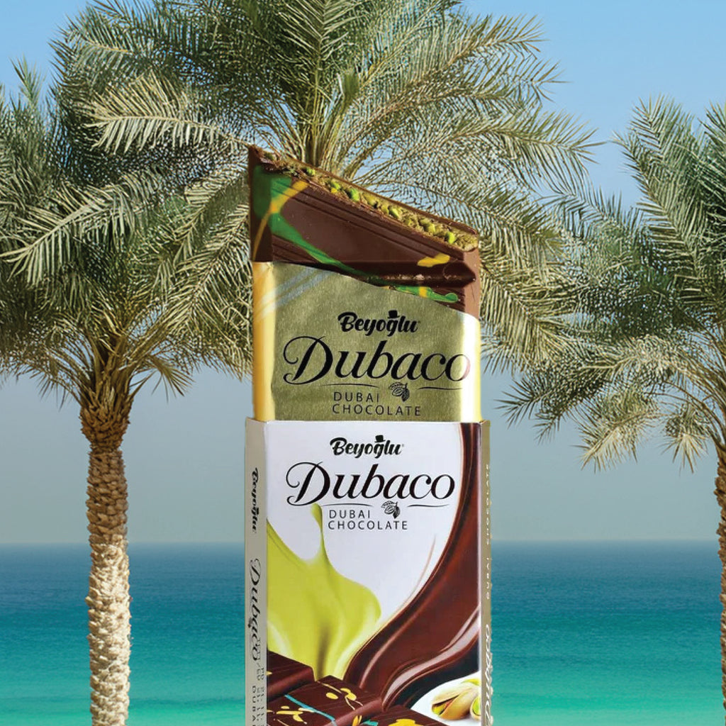 Dubaco DUBAI Milk Chocolate with Kadayif & Pistachio Cream (95g)-MayDay Mall