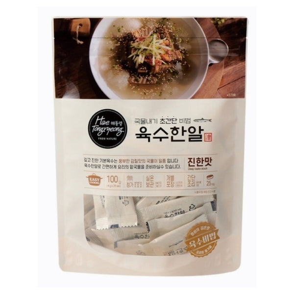 Korean Instant Soup Tablet Broth Cube (HaeTongRyung Deep Taste Stock) (25 Pills)-MayDay Mall