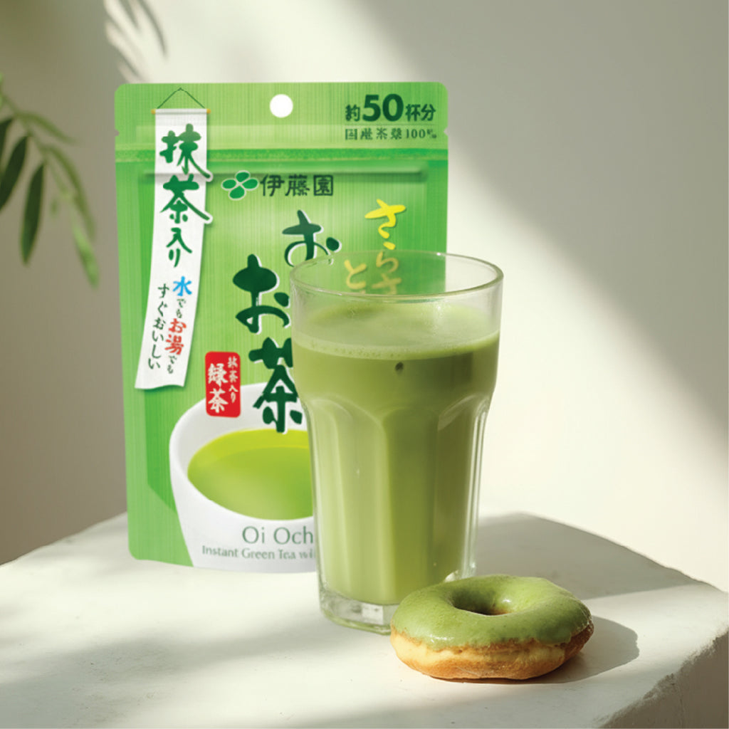 ITO EN Oi Ocha Instant Green Tea Powder with Matcha - 50Cups