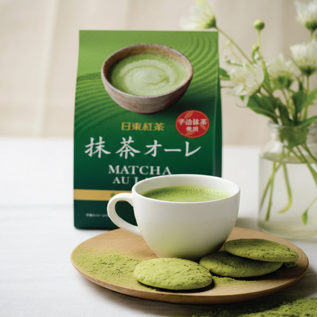 Nittoh Kocha Uji Matcha Au Lait Sticks (8 Pack)