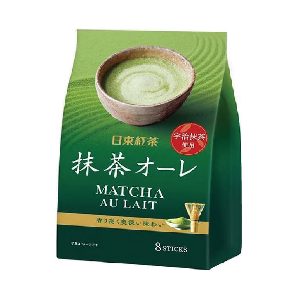 Nittoh Kocha Uji Matcha Au Lait Sticks (8 Pack)